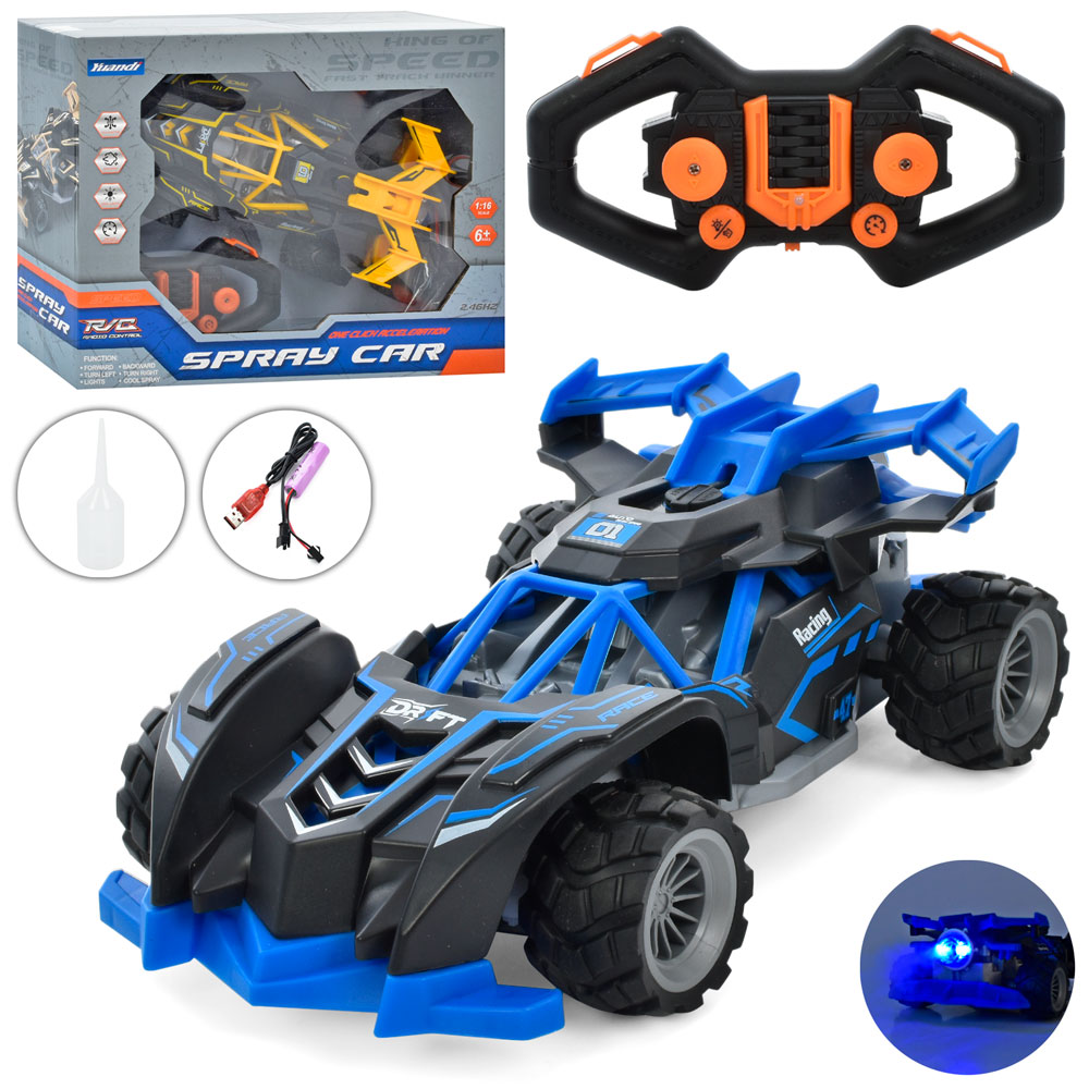 Машина YD898-MT1851 радіокер., 1:16, пара, акум., 2 кольори, USB, світло, кор., 31-24-10 см.