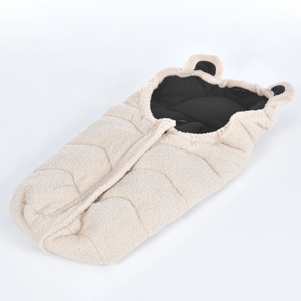 Конверт у візок  ME 1132 Footmuff Teddy Bear дит.,80х37см,плюш/водонепроникний поліестер/фліс,беж.