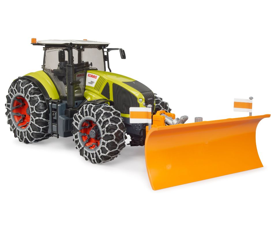 Машинка іграшкова. Трактор Claas Axion 950 для прибирання снігу