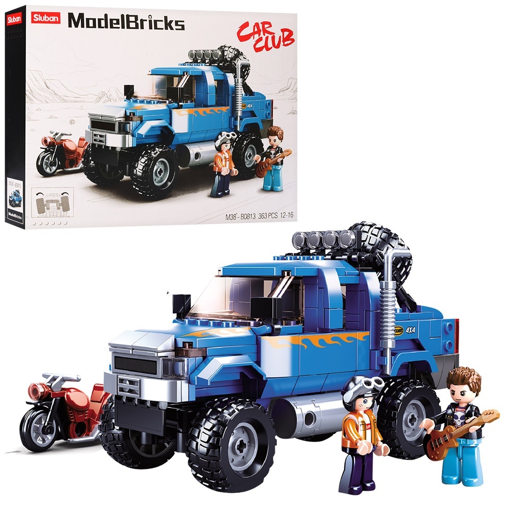 Конструктор SLUBAN M38-B0813 "Model Bricks": Важкий позашляховик,  363 дет.