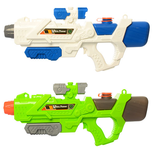 Водяний бластер M 3541 розмір великий, помпа, 2 кольори, кул., 23-57-6,5 см.