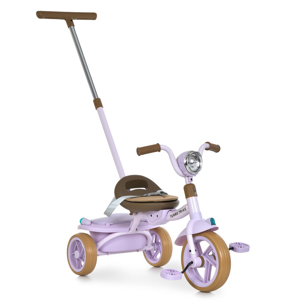 Велосипед MT 1037-1 Lilac 3 колеса EVA 8/6д., 61-39-49,5см, муз,BT,світло, бузковий