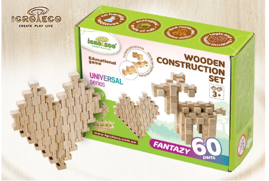 Конструктор "Фантазія 60 дет."