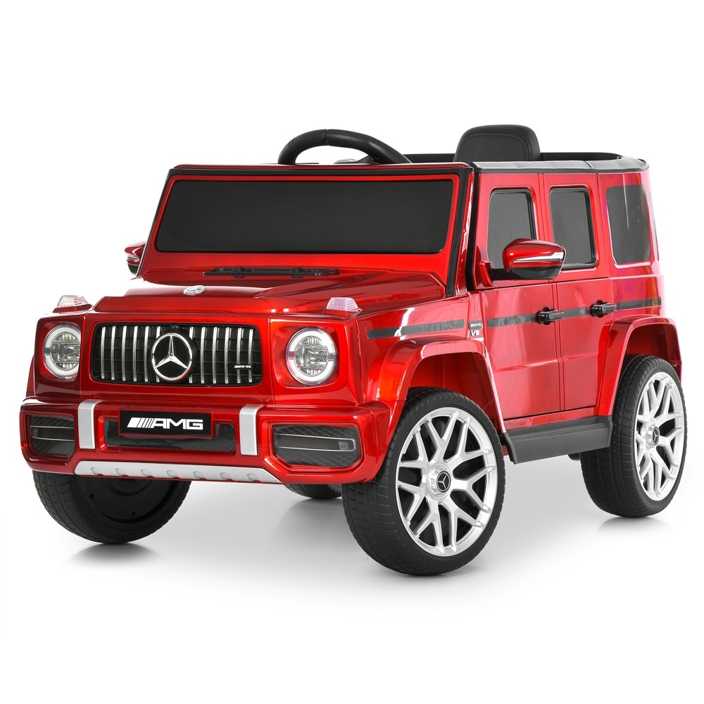 Джип M 6236EBLRS-3 радіо/к2,4G,2 мотори30W,1акум.12V7AH,MP3,TF,BLUETOOTH,колEVA,шкір.муз.світ.чох.