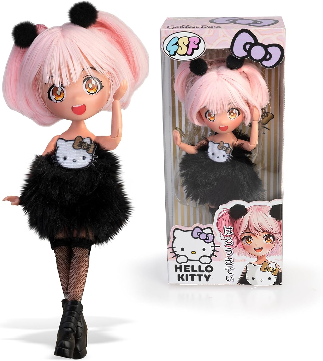 Лялька 4SF MANGA DOLLS серії "Hello Kitty" – ЗОЛОТА ДІВА