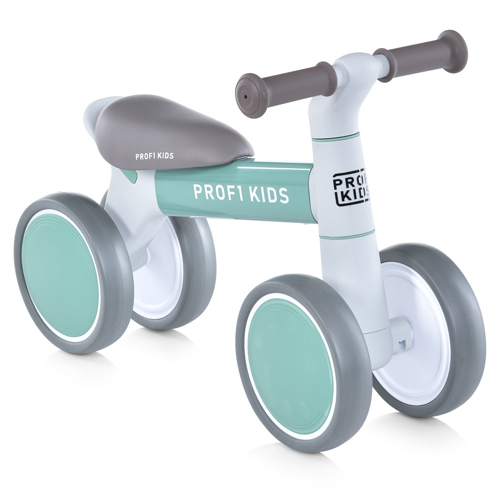 Біговел дитячий PROFI KIDS 7 д. MBB 1014-3 4 колеса EVA, алюм. рама, зелений