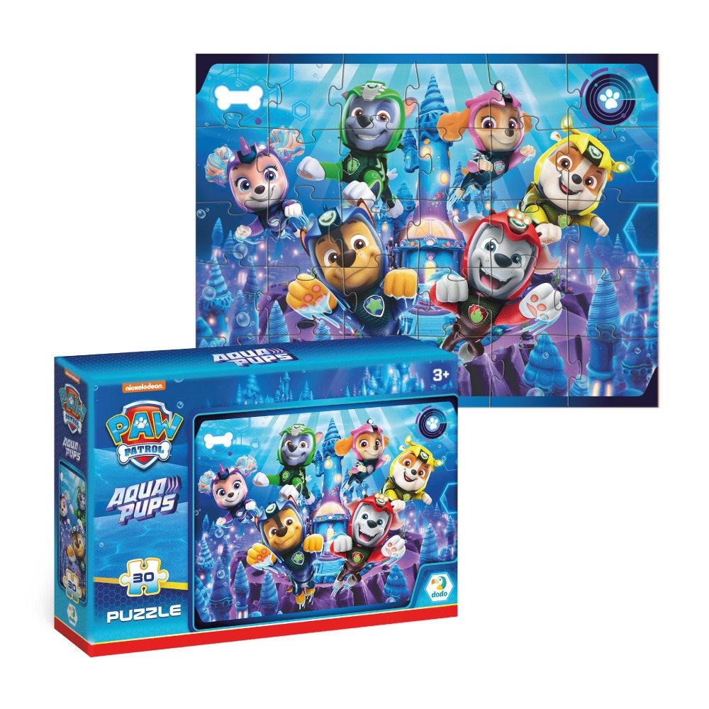 Пазл на 30 елементів Paw Patrol. Aqua pups