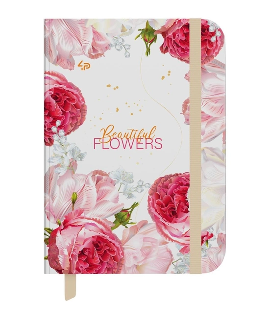 Блокнот TM 4Profi "Beautiful flowers" rose, А5