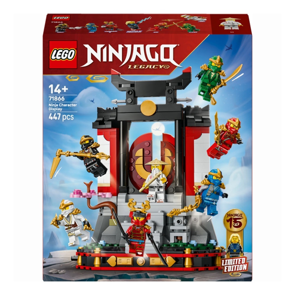 Конструктор Модель персонажів ніндзя. 15-та річниця