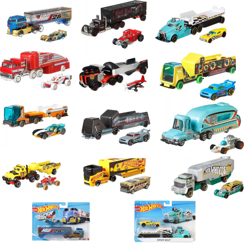 Машина далекобійника Hot Wheels (в асорт.)