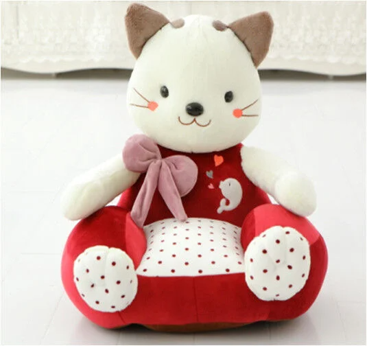 М`яке крісло "Котик" B 34631 (12) розмір 48х45 см, глибина сидіння 28 см