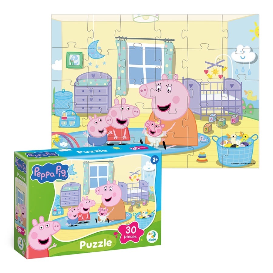 Пазл на 30 елементів Peppa Pig. Кімната немовля