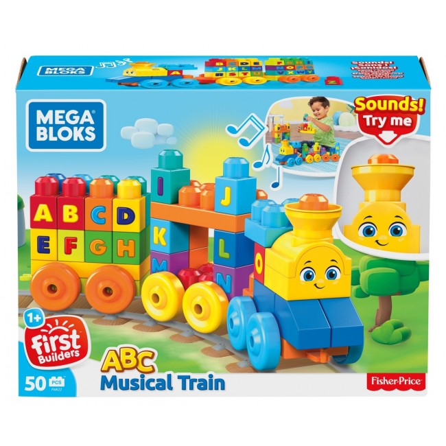 Конструктор "Музичний паровозик" Mega Bloks