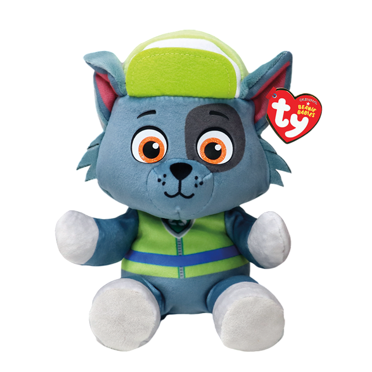 Дитяча іграшка м’яконабивна TY Paw Patrol "Роккі" 15 см, арт. 44019