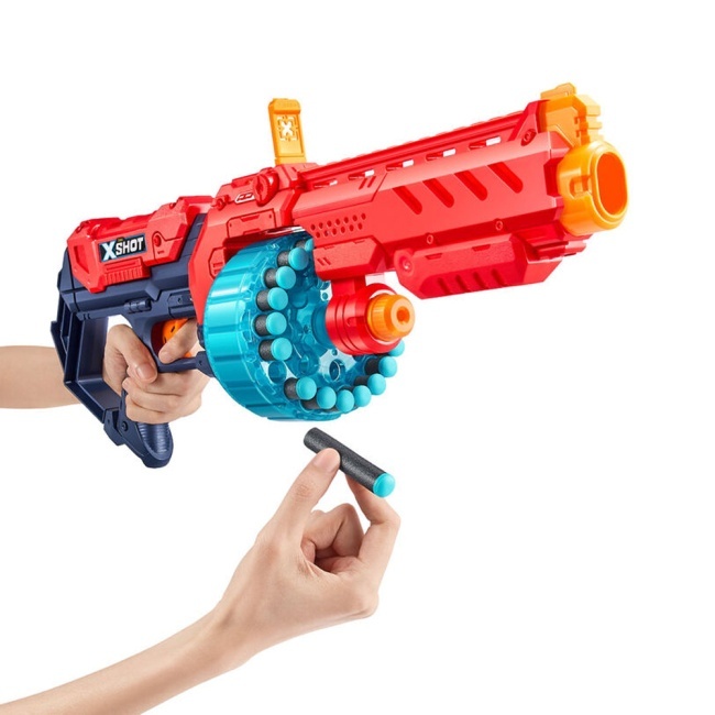 X-Shot Red Швидкострільний бластер EXCEL Turbo Fire (48 патронів), 36270R