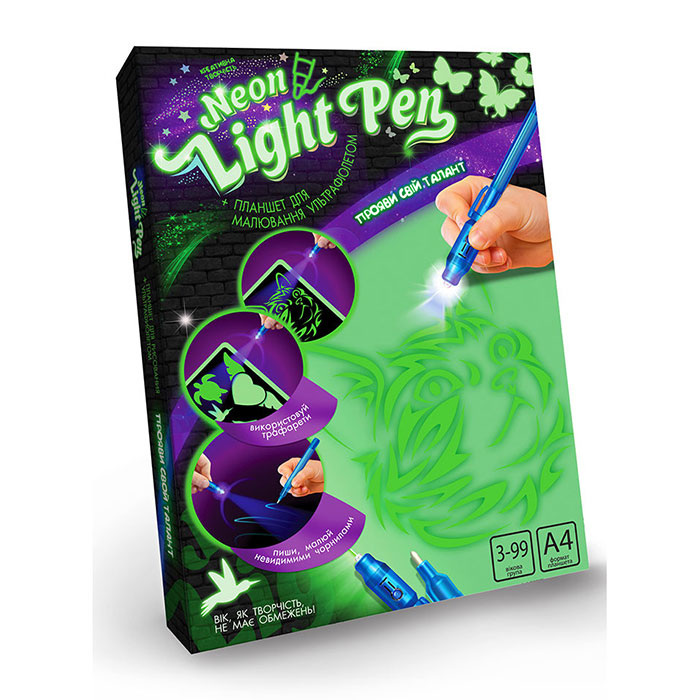 Набір креативної творчості "NEON LIGHT PEN" укр