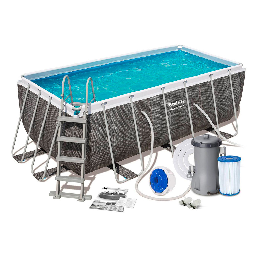 Басейн каркасний BW 56721 фільтр-насос, сходи, кор., 404-201-100 см.