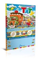 Книга серії "Паперове мультимедія": Тату.Машинки укр