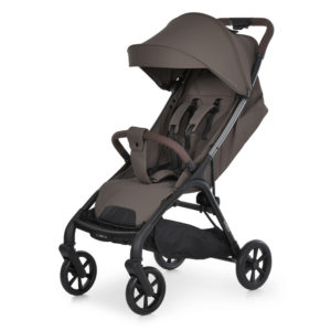 Візок El Camino AMBER ME 1227 Chocolate Fondant дитяча прогулянкова, до 22 кг,PU колеса, коричневий