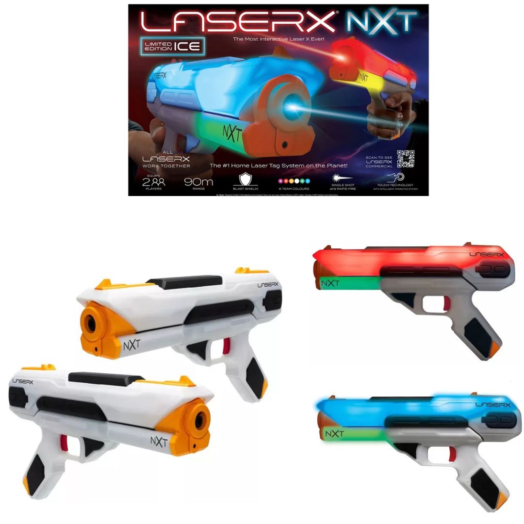 Ігровий набір для лазерних боїв - LASER X NXT ДЛЯ ДВОХ ГРАВЦІВ