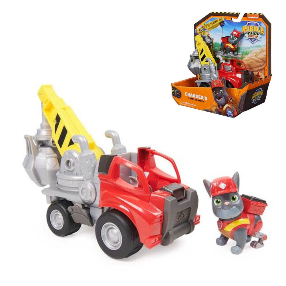 Кремез і команда: Базовий будівельний автомобіль з фігуркою Заряда