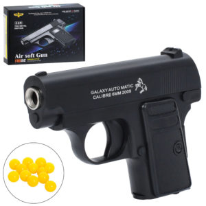 Пістолет 118SE 14см, пластикові кулі, в кор-ці, 19,5-14,5-3,5см