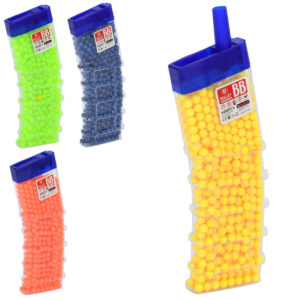 Кулі 1588-047  пластик, 4 кольори, в колбі, 16,5-6-2см