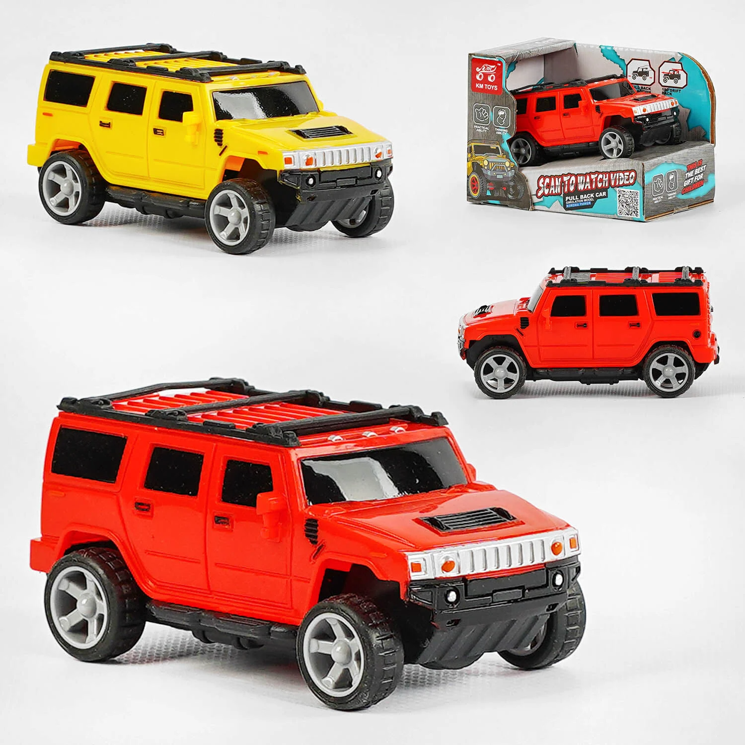 Джип 7128 I (288/2) 2 кольори, джип, інерція, у коробці