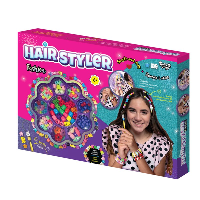 Креативна творчість "Hair Styler. Fashion" середній набір (10)