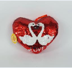Серце в паєтках 077425B  - 1 - smarttoys.com.ua