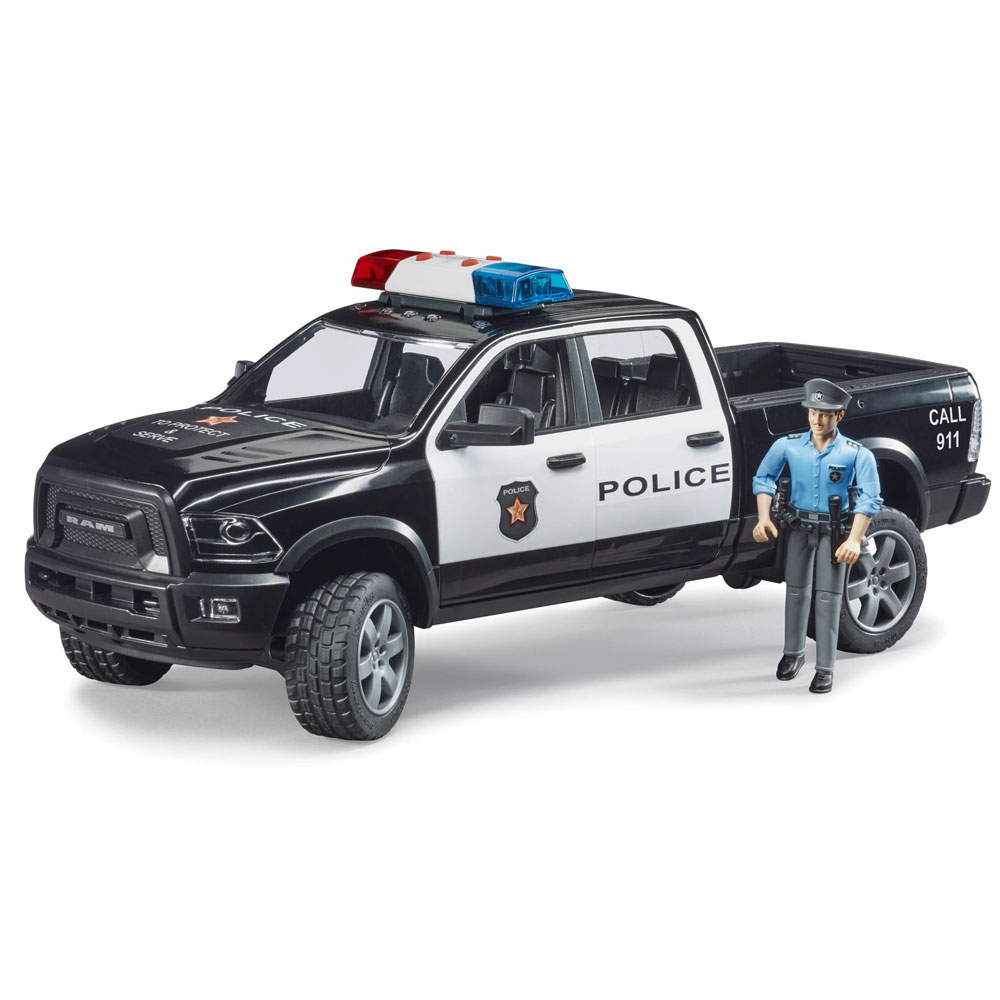 Набір іграшковий поліцейський Jeep Wrangler з поліцейським, арт.02505