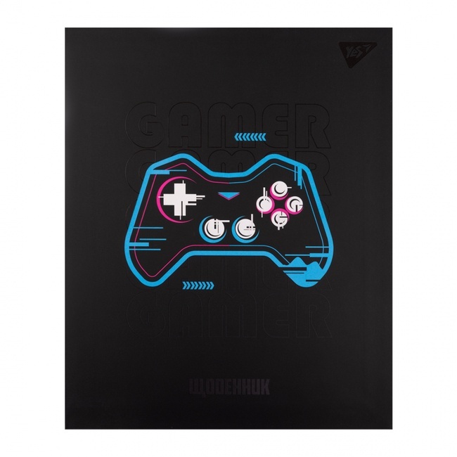 Щоденник шкільний YES інтегральний Gamer, А5, 40 аркушів
