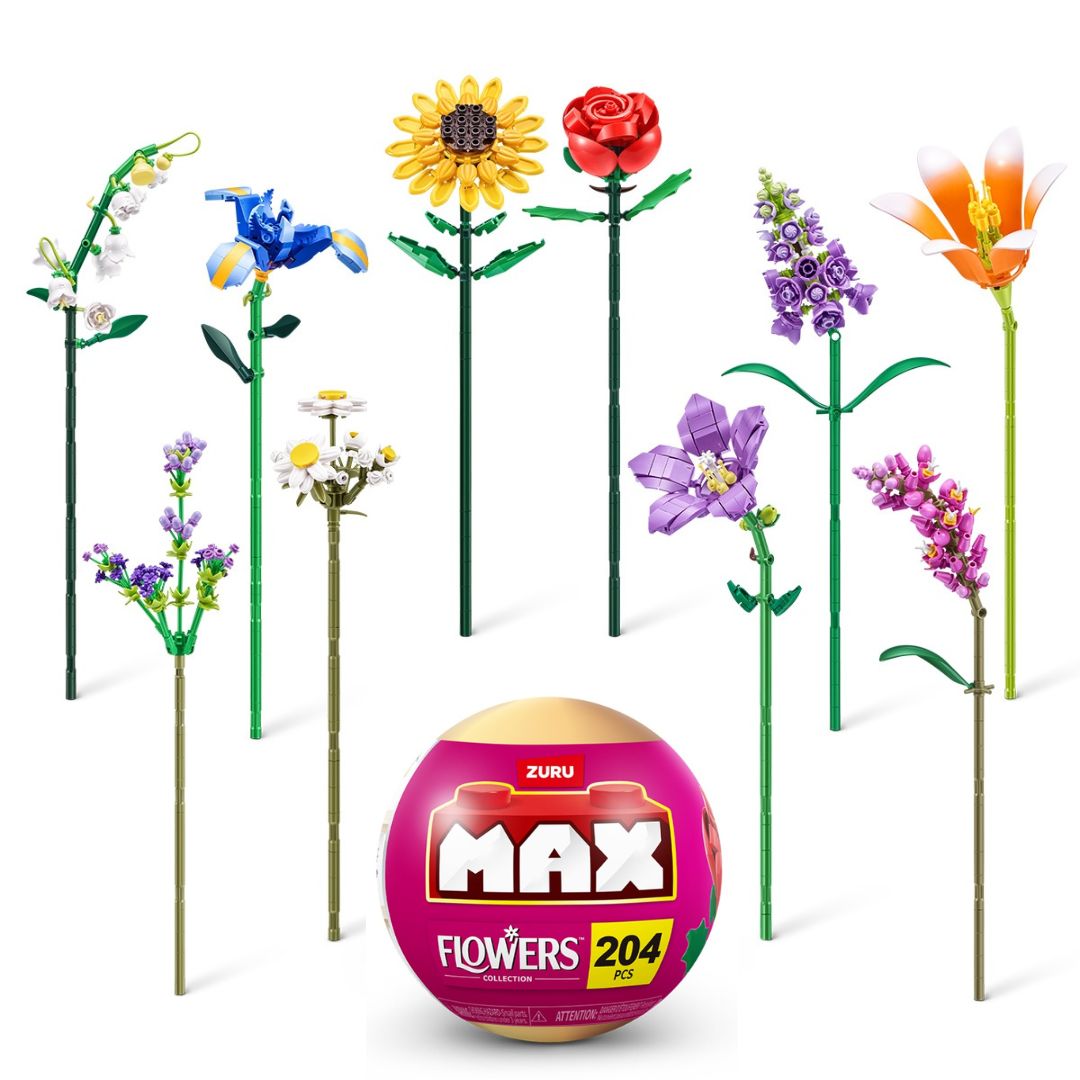 Конструктор в капсулі MAX S1 – САДОВІ КВІТИ (в асорт., в диспл.)