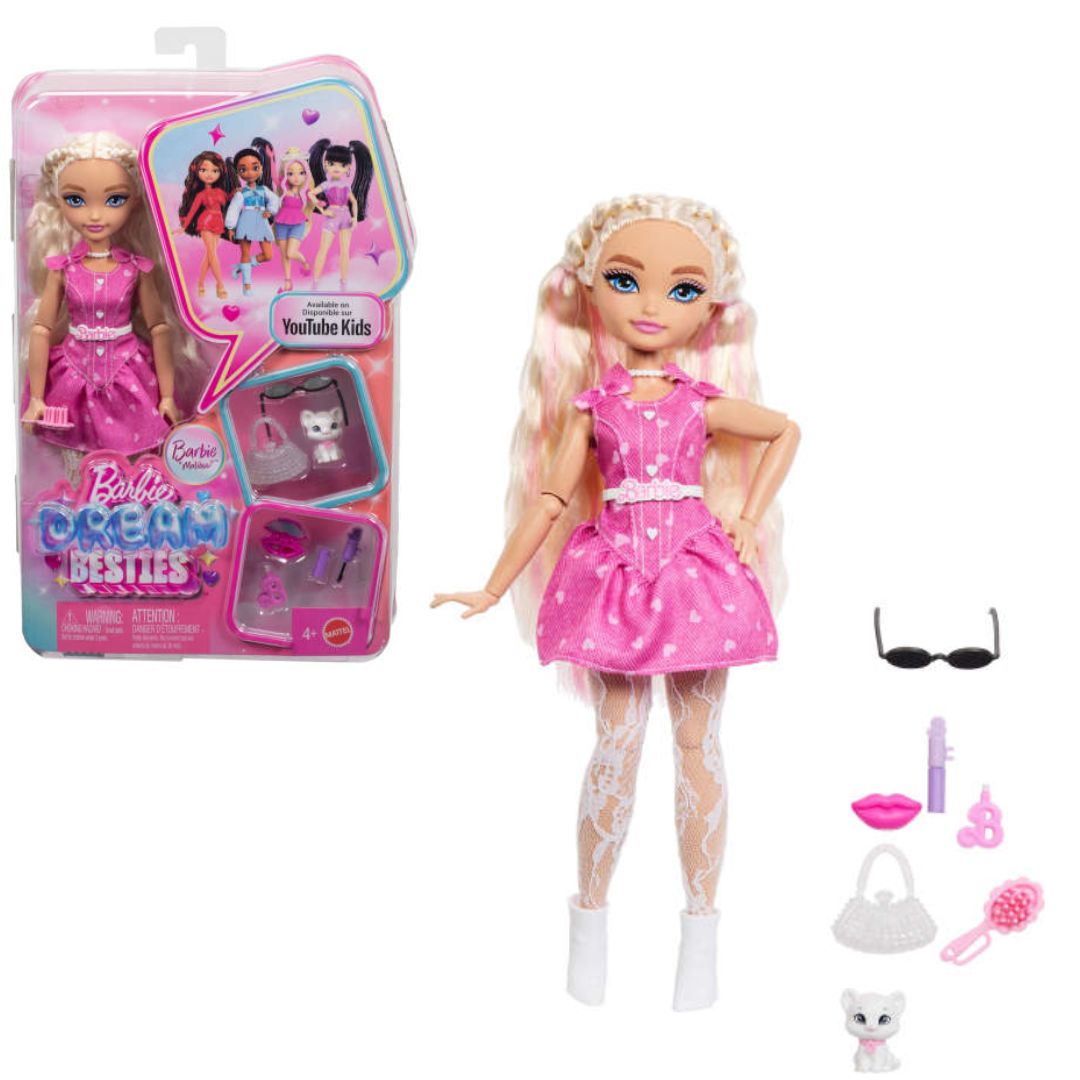 Лялька Barbie Малібу "Dream Besties" – новий аутфіт