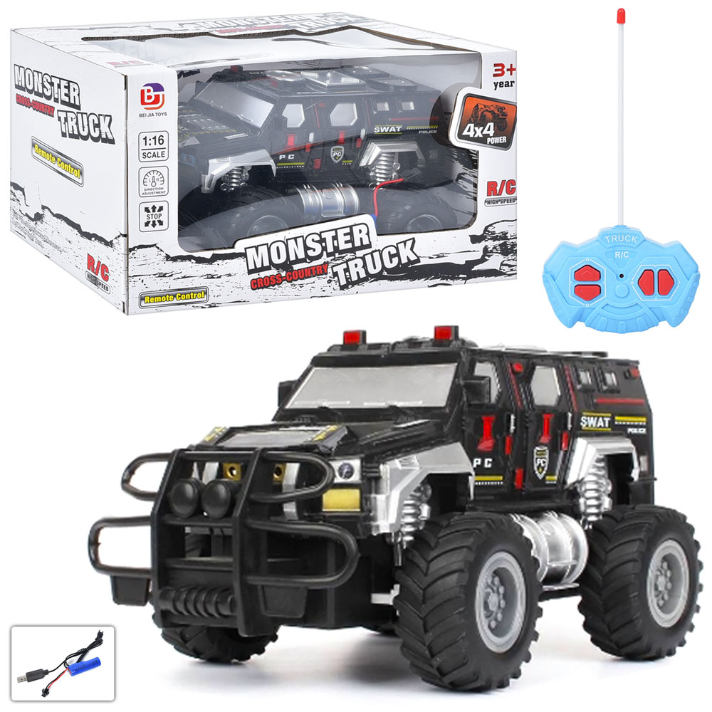 Джип 810-20BA радіокер., 1:16, акум., USB, кор., 30-16-16 см.
