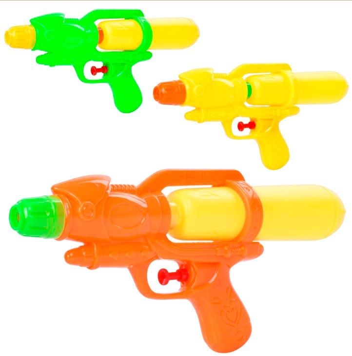Водяний пістолет 6312-C.26,5см, 3 кольори, у пакеті, 12-26,5-4см