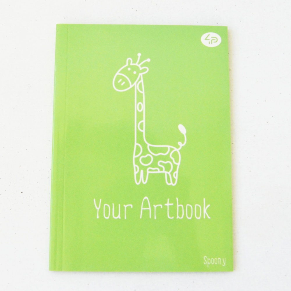Блокнот TM Profiplan "Artbook "Spoony", giraffe, A5