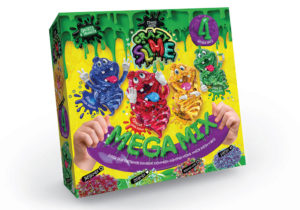 Безпечний освітній набір для проведення дослідів "Crazy Slime" 4в1 укр