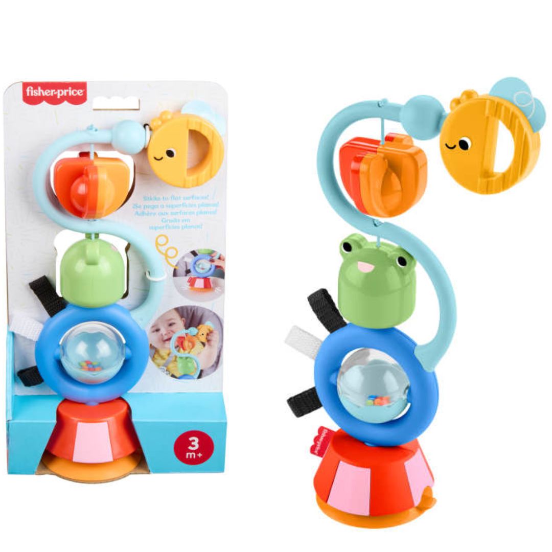 Іграшка на присосці "Жабка й метелик" Fisher-Price