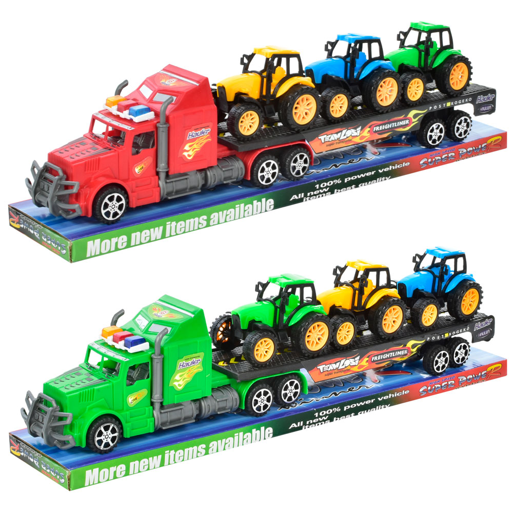 Трейлер 9002-33 інерц., 2 кольори, бліст., 43-8-11 см.