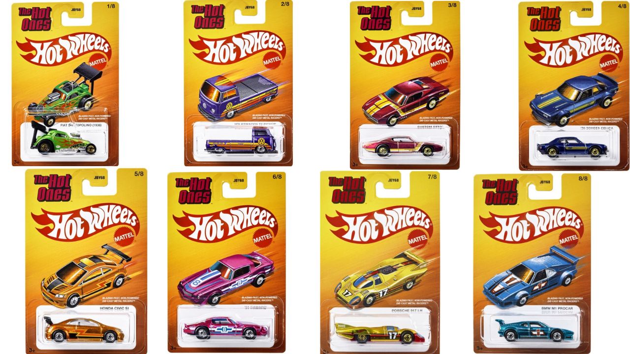 Тематична машинка "The Hot Ones" Hot Wheels (в ас.)