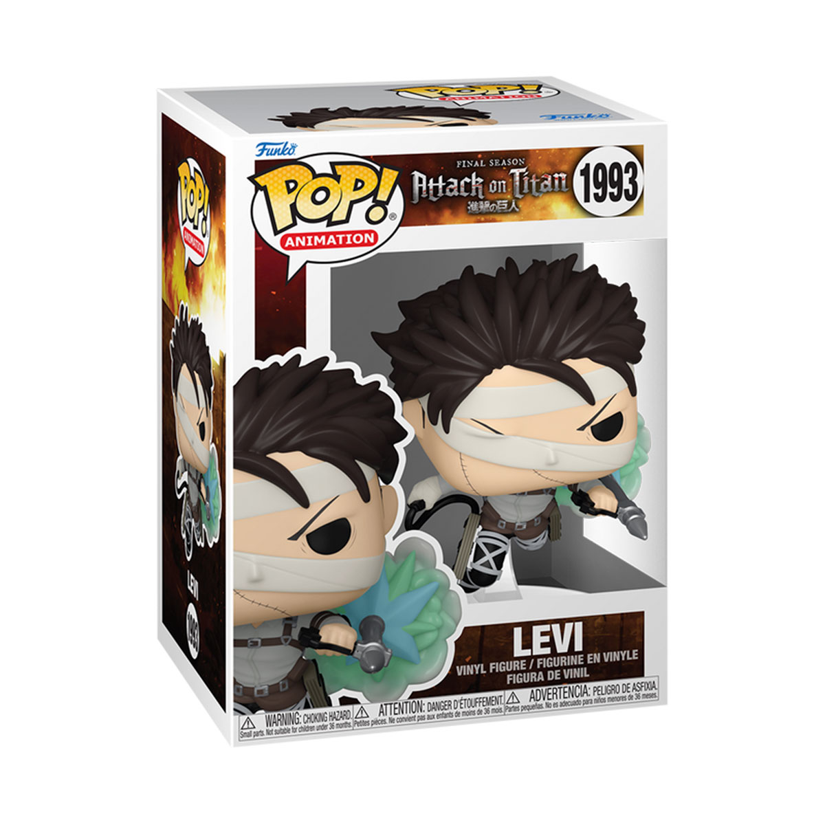 Ігрова фігурка FUNKO POP! серії "Атака титанів" - ЛЕВІ