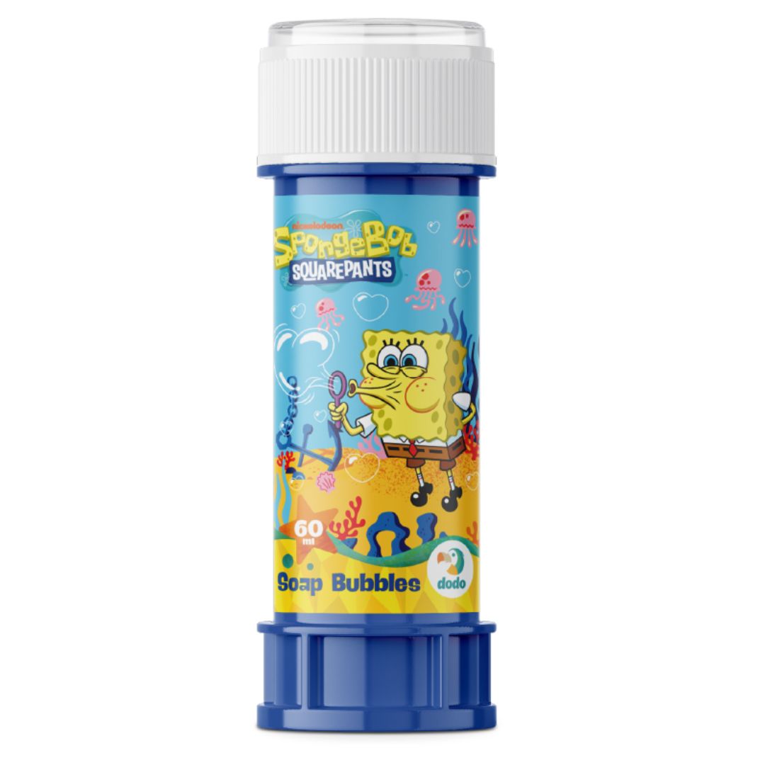 200706 Бульбашки мильні «Sponge Bob» з лабіринтом. Об’єм 60 мл