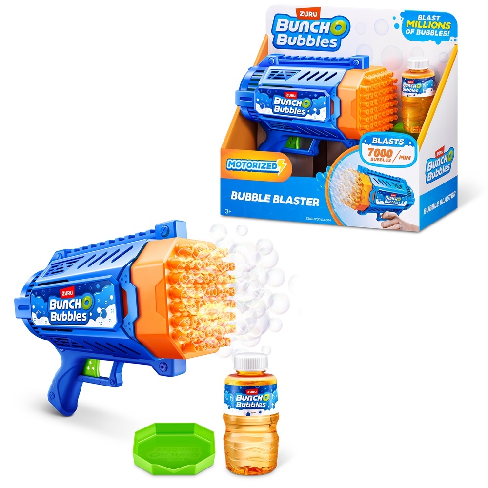 Ігровий набір BUNCH O BUBBLES серії "Medium" S1 - БЛАСТЕР З МИЛЬНИМИ БУЛЬБАШКАМИ