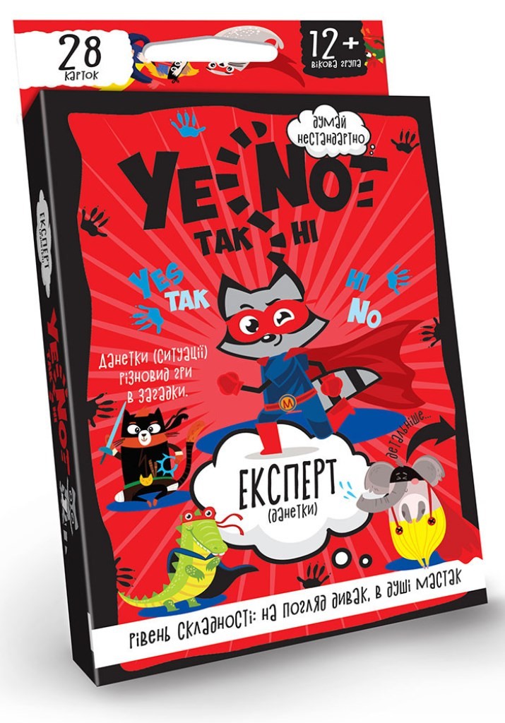 Карткова гра "YENOT ДаНетки" укр. (32) 