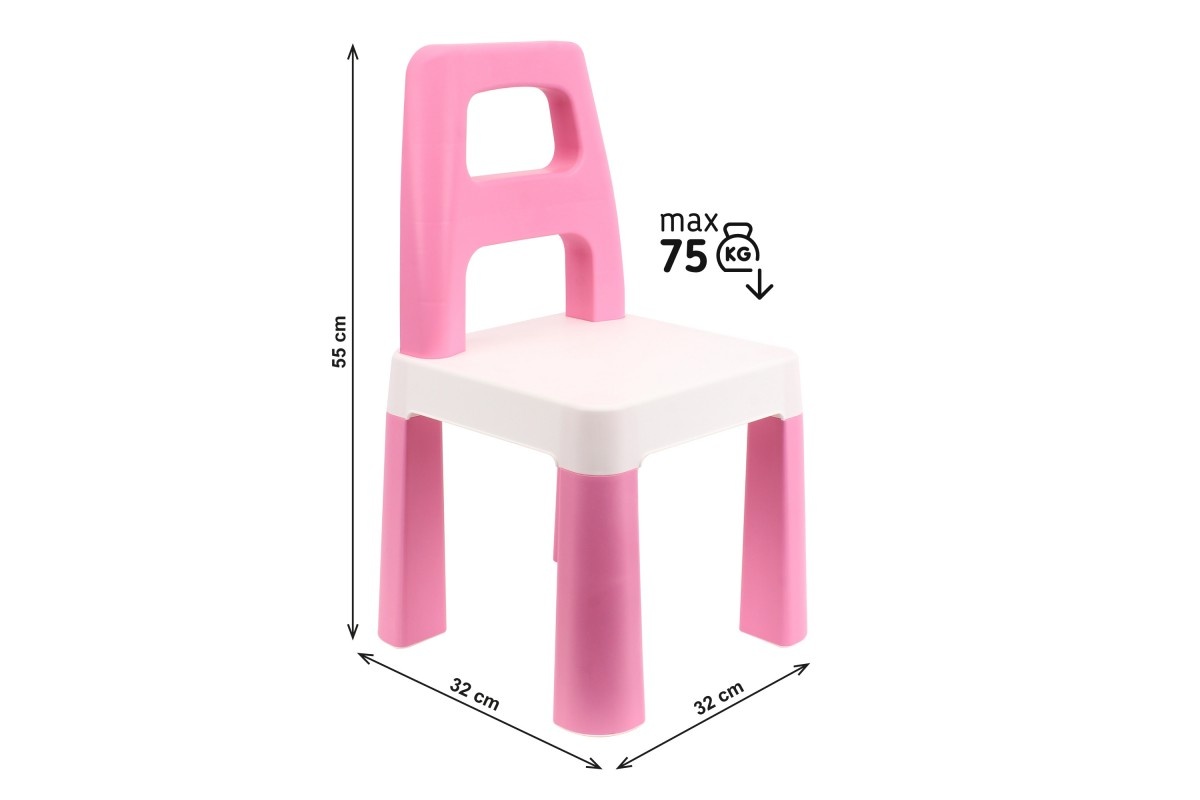 Дитячий стілець ТехноK, арт.0167 (Світло-Рожевий)