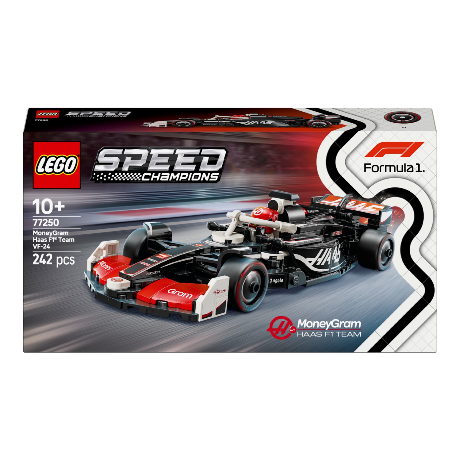 Конструктор Автомобіль для перегонів MoneyGram Haas F1® Team VF-24
