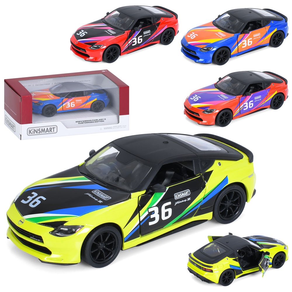 Машина KT5443WF метал, інерція,1:36, відчиняються двері, гум.колеса,4кольори,кор.16-7-7,5см
