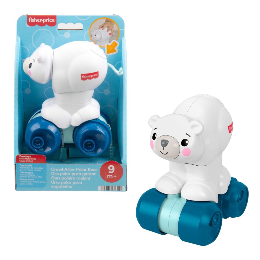 Полярний ведмедик "Повзи за мною" Fisher-Price