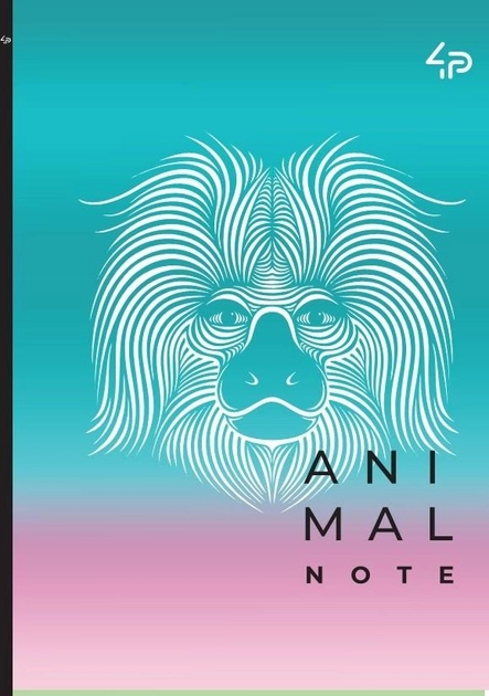 Блокнот TM Profiplan "Animal note", mint, А5